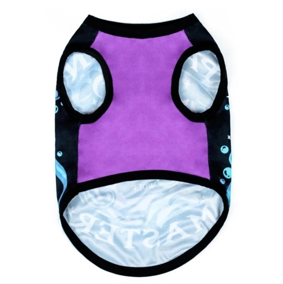 Rogue + Wolf ✦ “Pawtion Master” Pet Vest ✦ Magical Purple Vegan Pullover Tee - Picture 4 of 10